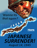 On August 14, 1945, President Harry S. Truman announced the Japanese government had surrendered, bringing World War II to a close. Emperor Hirohito of Japan informed his own citizens on August 15th on the radio, the first time the  Japanese public had ever heard his voice.